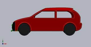 Modelado del veh&iacute;culo de estudio